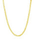 Фото #1 товара And Now This diamond Cut Silver-Plated or 18K Gold-Plated Cuban Chain Necklace