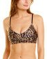 Фото #1 товара Good American Slim Racer Bra Women's Brown 0