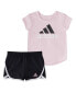 Фото #1 товара Костюм для малышей Adidas Essential футболка и шорты, 2 шт.