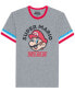 ფოტო #1 პროდუქტის Men's Super Mario Short Sleeve Ringer T-shirt