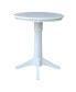 Фото #10 товара 30" Round Top Pedestal Table- 34.9"H