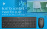 Фото #7 товара HP 230 Wireless Mouse and Keyboard Combo - Full-size (100%) - RF Wireless - Membrane - QWERTY - Black - Mouse included