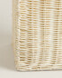 Фото #6 товара Square rattan basket