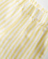Фото #3 товара Women's Linen Stripe Pull-On Shorts, Created for Macy's
