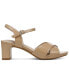 Фото #2 товара Women's Zummaa Memory Foam Block Heel Dress Sandals, Created for Macy's