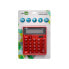 Calculator Liderpapel XF22 Red Plastic
