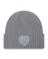 Фото #1 товара Men's Gray Chicago Bears Color Pack Cuffed Knit Hat