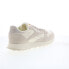 Фото #16 товара Reebok Classic Leather Mens Beige Suede Lace Up Lifestyle Sneakers Shoes