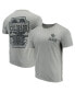 ფოტო #1 პროდუქტის Men's Gray Colorado Buffaloes Comfort Colors Campus Icon T-shirt