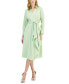 Фото #1 товара Women's Faux-Wrap Long-Sleeve Midi Dress
