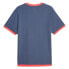 Фото #4 товара Puma Teamliga Crew Neck Short Sleeve Soccer Jersey Mens Blue 70491755