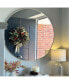 Фото #5 товара Circle Mirror 20 Inch, Round Wall Mirror Suitable For Bedroom, Vanity, Living Room, Bath