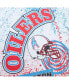 Men's White Houston Oilers Team Burst Sublimated T-shirt