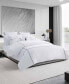 Фото #1 товара Zig Zag Cotton Sateen 3 Piece Comforter Set, Queen