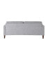 Фото #3 товара 75.6" W Polyester Lillith Sofa with Track Arms