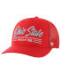 ფოტო #1 პროდუქტის Men's Scarlet Ohio State Buckeyes Garner Trucker Adjustable Hat