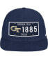 Фото #2 товара Men's Navy Georgia Tech Yellow Jackets Established Snapback Hat