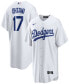 ფოტო #1 პროდუქტის Men's Shohei Ohtani White Los Angeles Dodgers Home Replica Player Jersey