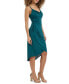 ფოტო #4 პროდუქტის Women's Sleeveless Cowlneck Bodycon Ruched Dress