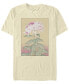 Фото #1 товара Men's Asian Blossom Short Sleeve Crew T-shirt