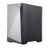 Фото #3 товара Zalman Z1 ICEBERG BLACK, Mini Tower, PC, Black, micro ATX, Mini-ITX, Plastic, Steel, Tempered glass, 16 cm