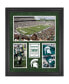 Фото #1 товара Michigan State Spartans Framed 20" x 24" Spartan Stadium 3-Opening Collage
