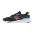 Фото #4 товара New Balance 997H Men's Shoes Black Wave-Blue Iridescent CM997-HUM