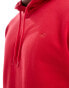 Hollister icon logo hoodie in red