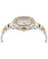 ფოტო #2 პროდუქტის Women's Spectre Lady Two-Tone Stainless Steel Bracelet Watch 38mm