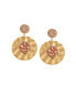 ფოტო #1 პროდუქტის Women's Circular Drop Earrings