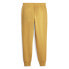 Puma Bmw Mms Essentials Fleece Pants Mens Yellow Casual Athletic Bottoms 6213020