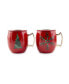 Фото #1 товара 20 oz Christmas Moscow Mule Mugs Pack, 2 Piece