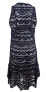 Фото #2 товара Miken 259236 Women's Juniors Crochet Racerback Dress Cover Up Swimwear Size XS