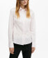 Фото #1 товара Women's Fitted Cotton Shirt