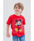 Mickey Mouse July 4th Independence Day 4th of July Boys T-Shirt USA Flag Sunglasses Toddler| Child