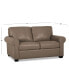 Фото #34 товара Orid 59" Leather Roll Arm Loveseat, Created for Macy's