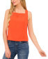 ფოტო #1 პროდუქტის Women's Square-Neck Cropped Tank Top