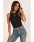 ფოტო #3 პროდუქტის Women's Ari Ribbed Tank Top