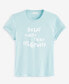 Фото #5 товара Women's Great Minds Crewneck Short-Sleeve T-Shirt, Created for Macy's