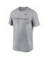 Men's Heather Gray Florida State Seminoles Primetime Legend Wordmark T-Shirt