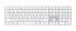 Фото #1 товара Apple Magic Keyboard with Numeric Keypad - Keyboard - QWERTY - Silver, White