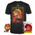 FUNKO POP And Short Sleeve T-Shirt The Lion King Mufasa