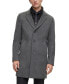 Фото #1 товара Men's Wool-Blend Zip-Up Coat