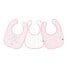 Фото #1 товара KIKKABOO Set Of 3 Baberos De Rizo Hippo Dreams