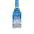 Фото #6 товара Cat5e Patch Cable with Snagless RJ45 Connectors - 2m - Blue - 2 m - Cat5e - U/UTP (UTP) - RJ-45 - RJ-45