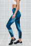 Фото #4 товара Леггинсы для йоги Nike 7/8 Высокая талия Yoga с цифровой печатью