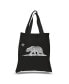 Фото #1 товара California Bear - Small Word Art Tote Bag