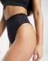 Фото #8 товара ASOS DESIGN Tall mix and match high leg high waist bikini bottom in black