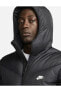 Sportswear Storm-fit Windrunner Full-zip Hoodie Siyah Erkek Mont