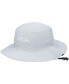 Фото #1 товара Men's Gray Solid Boonie Bucket Hat